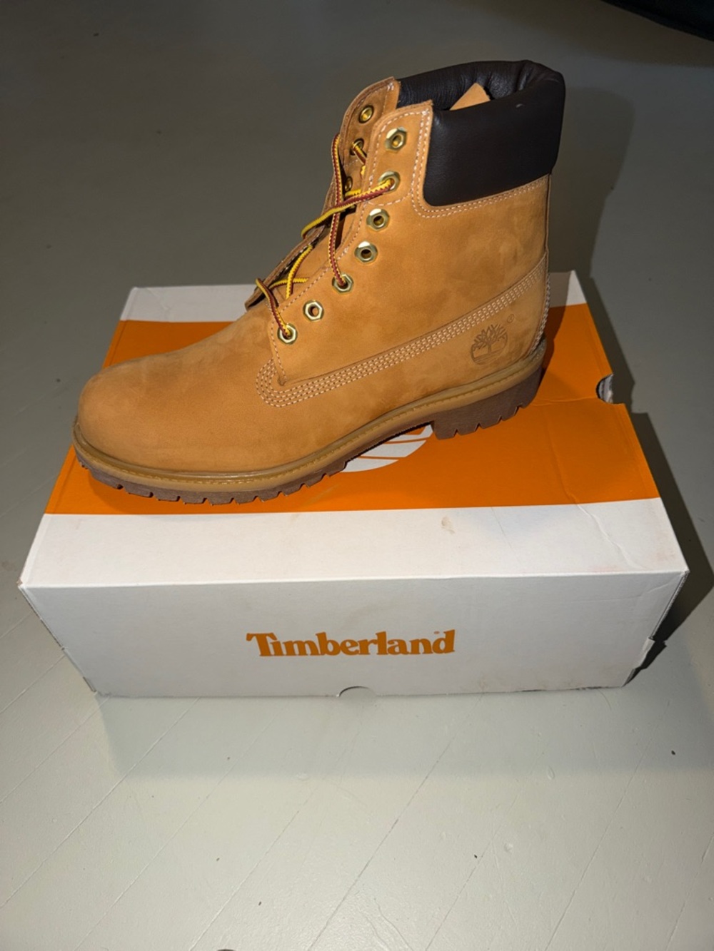 Timberland Wheat/Tan 6-Inch Leather Work Boot